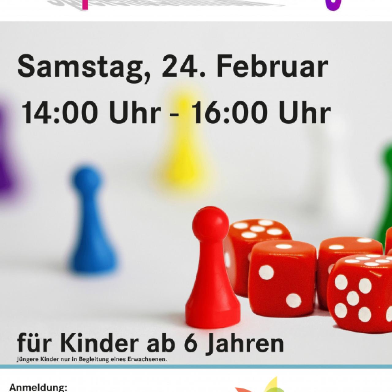 Spielenachmittag für Kinder Bücherei Antiesenhofen
